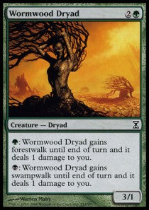 Wormwood Dryad⁣ - Time Spiral⁣ (Common)⁣ [233]
