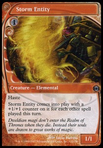 Storm Entity⁣ - Future Sight⁣ (Uncommon)⁣ [122]