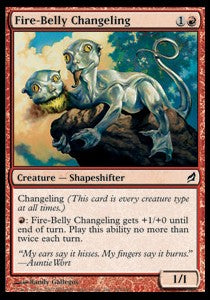 Fire-Belly Changeling⁣ - Lorwyn⁣ (Common)⁣ [164]