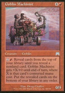 Goblin Machinist⁣ - Onslaught⁣ (Uncommon)⁣ [204]