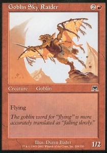 Goblin Sky Raider⁣ - Onslaught⁣ (Common)⁣ [208]