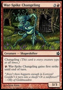 War-Spike Changeling⁣ - Morningtide⁣ (Common)⁣ [112]