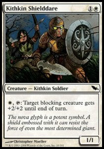 Kithkin Shielddare⁣ - Shadowmoor⁣ (Common)⁣ [10]