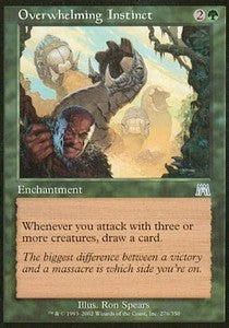 Overwhelming Instinct⁣ - Onslaught⁣ (Uncommon)⁣ [276]
