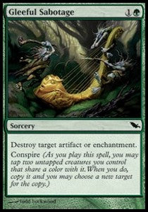 Gleeful Sabotage⁣ - Shadowmoor⁣ (Common)⁣ [116]