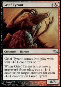Grief Tyrant⁣ - Shadowmoor⁣ (Uncommon)⁣ [189]