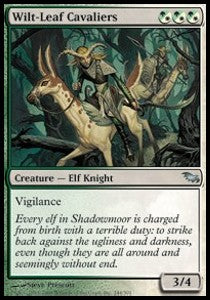 Wilt-Leaf Cavaliers⁣ - Shadowmoor⁣ (Uncommon)⁣ [244]