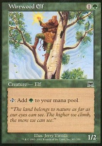 Wirewood Elf⁣ - Onslaught⁣ (Common)⁣ [301]