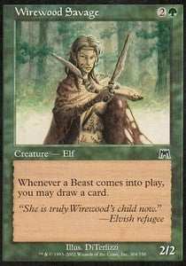 Wirewood Savage⁣ - Onslaught⁣ (Common)⁣ [304]