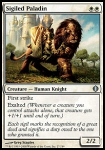 Sigiled Paladin⁣ - Shards of Alara⁣ (Uncommon)⁣ [27]