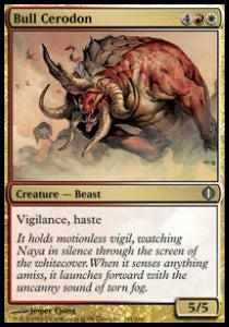 Bull Cerodon⁣ - Shards of Alara⁣ (Uncommon)⁣ [161]