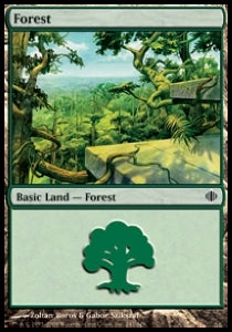 Forest (V.2)⁣ - Shards of Alara⁣ (Land)⁣ [247]