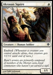 Akrasan Squire⁣ - Shards of Alara⁣ (Common)⁣ [1]