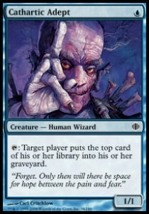 Cathartic Adept⁣ - Shards of Alara⁣ (Common)⁣ [34]