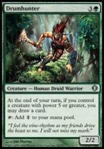Drumhunter⁣ - Shards of Alara⁣ (Uncommon)⁣ [129]