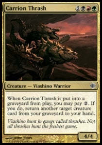 Carrion Thrash⁣ - Shards of Alara⁣ (Common)⁣ [162]