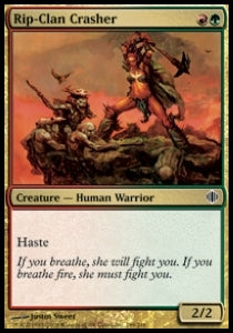Rip-Clan Crasher⁣ - Shards of Alara⁣ (Common)⁣ [189]
