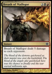 Breath of Malfegor⁣ - Alara Reborn⁣ (Common)⁣ [35]