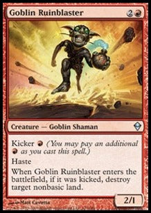 Goblin Ruinblaster⁣ - Zendikar⁣ (Uncommon)⁣ [127]