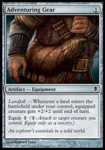 Adventuring Gear⁣ - Zendikar⁣ (Common)⁣ [195]