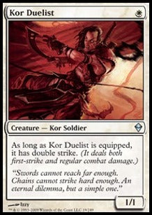 Kor Duelist⁣ - Zendikar⁣ (Uncommon)⁣ [19]