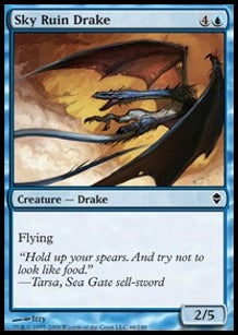 Sky Ruin Drake⁣ - Zendikar⁣ (Common)⁣ [66]