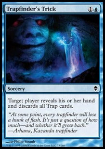 Trapfinder's Trick⁣ - Zendikar⁣ (Common)⁣ [73]
