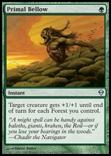 Primal Bellow⁣ - Zendikar⁣ (Uncommon)⁣ [176]