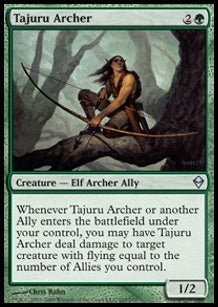 Tajuru Archer⁣ - Zendikar⁣ (Uncommon)⁣ [185]
