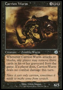 Carrion Wurm - Torment (Uncommon) [TOR-55]