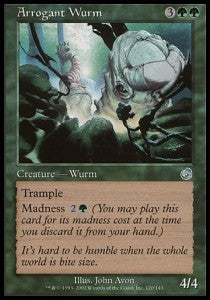 Arrogant Wurm⁣ - Torment⁣ (Uncommon)⁣ [120]