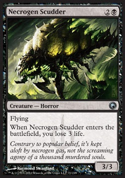 Necrogen Scudder⁣ - Scars of Mirrodin⁣ (Uncommon)⁣ [71]