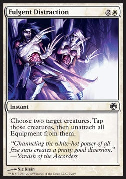 Fulgent Distraction⁣ - Scars of Mirrodin⁣ (Common)⁣ [7]
