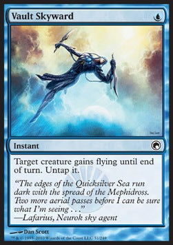 Vault Skyward⁣ - Scars of Mirrodin⁣ (Common)⁣ [51]