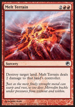 Melt Terrain⁣ - Scars of Mirrodin⁣ (Common)⁣ [97]