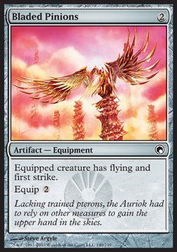 Bladed Pinions⁣ - Scars of Mirrodin⁣ (Common)⁣ [140]