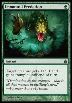 Unnatural Predation⁣ - Mirrodin Besieged⁣ (Common)⁣ [93]