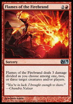 Flames of the Firebrand⁣ - Magic 2013⁣ (Uncommon)⁣ [132]