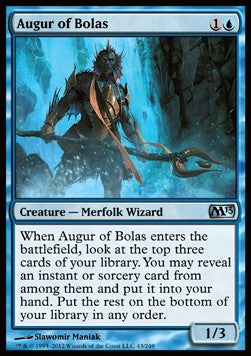 Augur of Bolas⁣ - Magic 2013⁣ (Uncommon)⁣ [43]