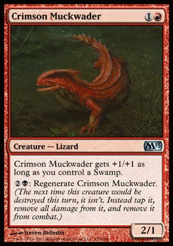 Crimson Muckwader⁣ - Magic 2013⁣ (Uncommon)⁣ [127]