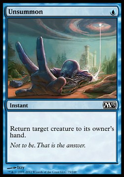 Unsummon⁣ - Magic 2013⁣ (Common)⁣ [75]