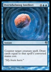 Overwhelming Intellect⁣ - Duel Decks: Izzet vs. Golgari⁣ (Uncommon)⁣ [28]