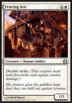 Fencing Ace⁣ - Return to Ravnica⁣ (Uncommon)⁣ [11]
