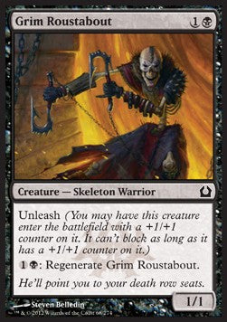Grim Roustabout⁣ - Return to Ravnica⁣ (Common)⁣ [68]
