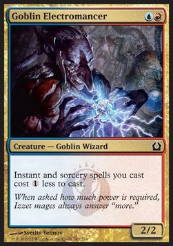 Goblin Electromancer⁣ - Return to Ravnica⁣ (Common)⁣ [163]