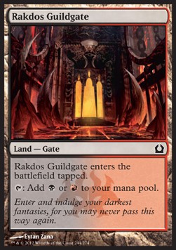 Rakdos Guildgate⁣ - Return to Ravnica⁣ (Common)⁣ [244]