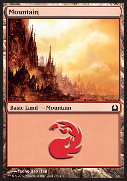 Mountain (V.2)⁣ - Return to Ravnica⁣ (Land)⁣ [266]