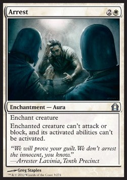 Arrest⁣ - Return to Ravnica⁣ (Uncommon)⁣ [3]