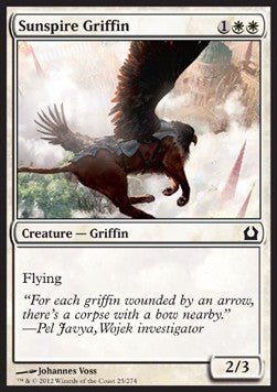 Sunspire Griffin⁣ - Return to Ravnica⁣ (Common)⁣ [25]