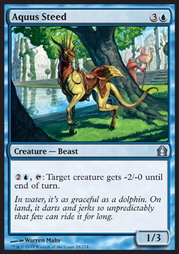 Aquus Steed⁣ - Return to Ravnica⁣ (Uncommon)⁣ [29]